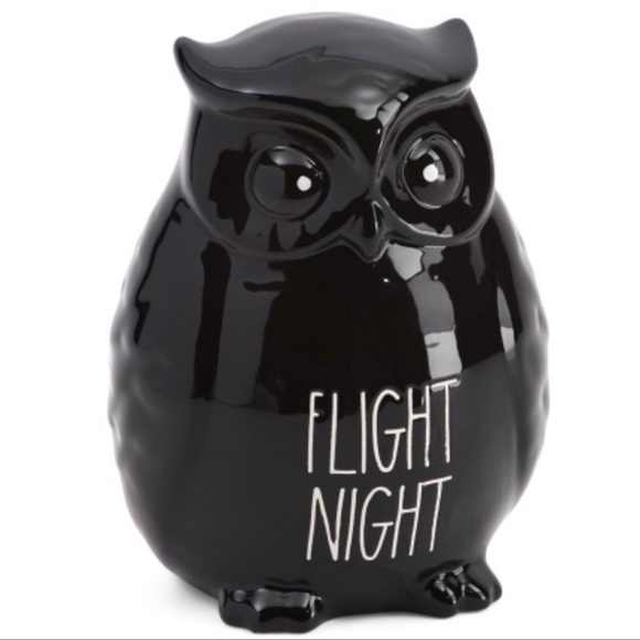 Rae Dunn Ceramic Night Watch Owl Flight Night - Picture 1 of 3